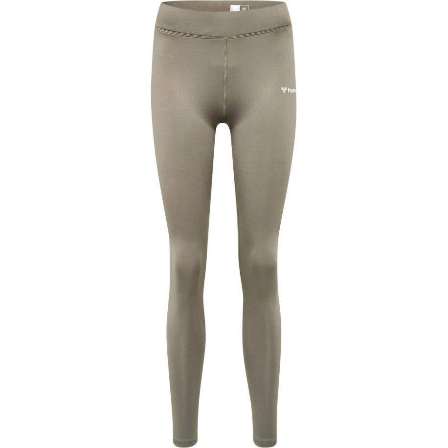 Hummel Hummel Sportbroek taupe / wit -
