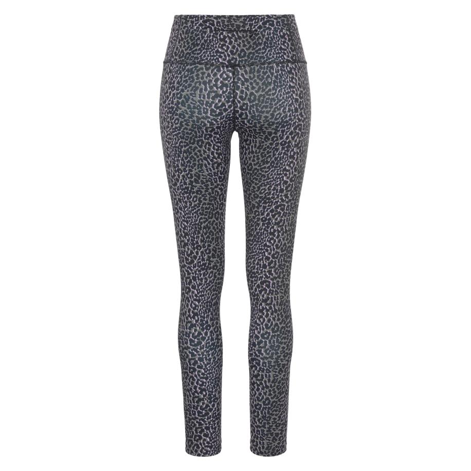 Lascana LASCANA ACTIVE Sportbroek grijs / zwart / wit -