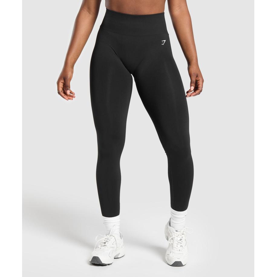 Gymshark Everyday Seamless Leggings Black Zwart