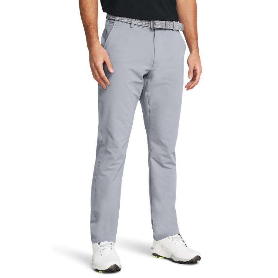 Herenbroek Under Armour Matchplay Tapered Staal / Staal 40/30 Grijs