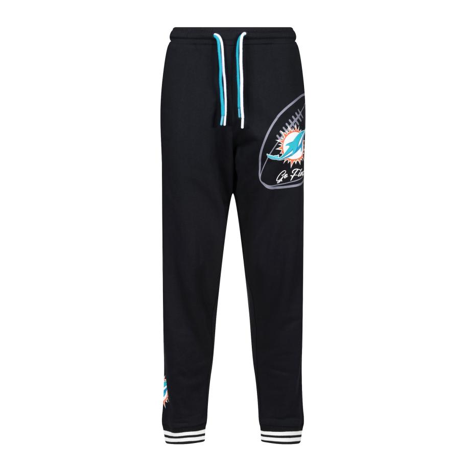Recovered Recovered Sportbroek NFL Dolphins Go Fins zwart -
