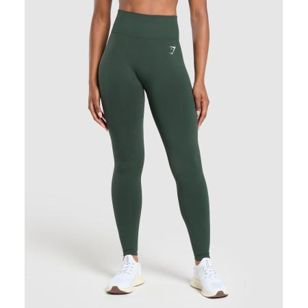 Gymshark Vital Leggings Woodland Green Marl