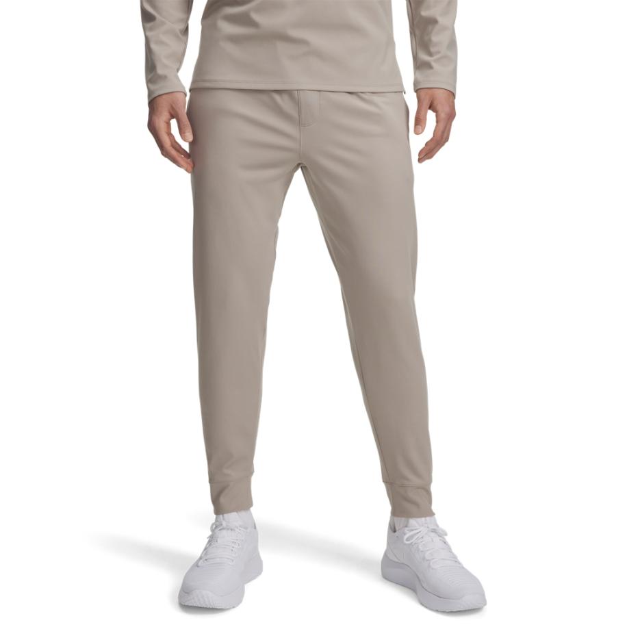 Under Armour Meridian Herenjoggingbroek Timberwolf Taupe / Timberwolf Taupe XL Bruin