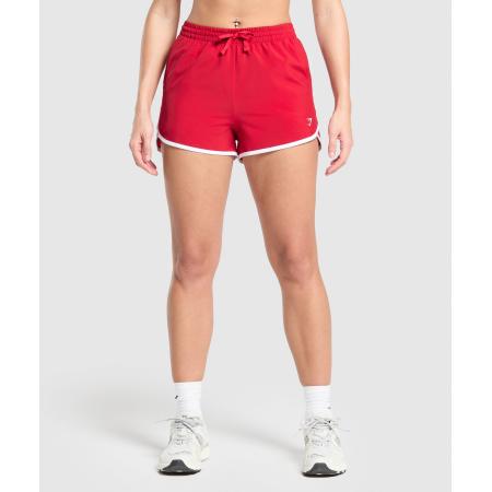 Gymshark Training Contrast Loose Shorts 2.5 Carmine Red