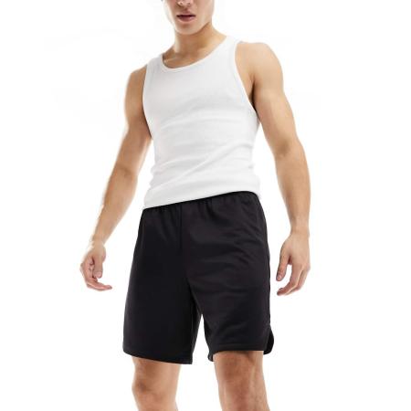 4505 - Icon - Sneldrogende mesh trainingsshort van polyester in zwart