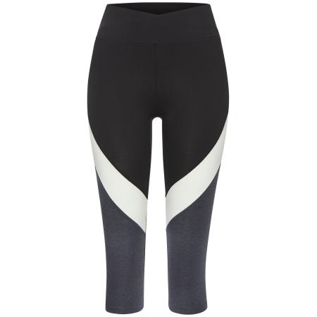 Lascana LASCANA ACTIVE Sportbroek donkergrijs / zwart / wit