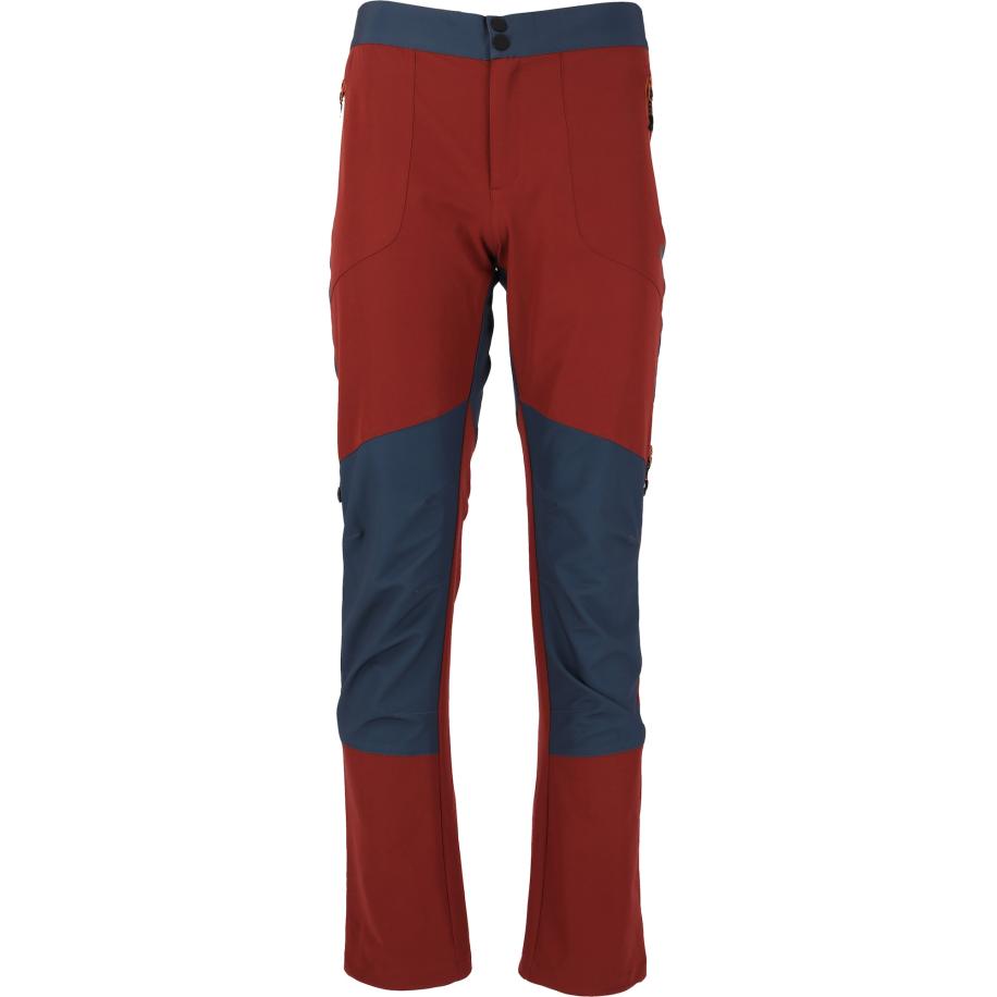Whistler Whistler Outdoorbroek Saldon donkergrijs / rood -