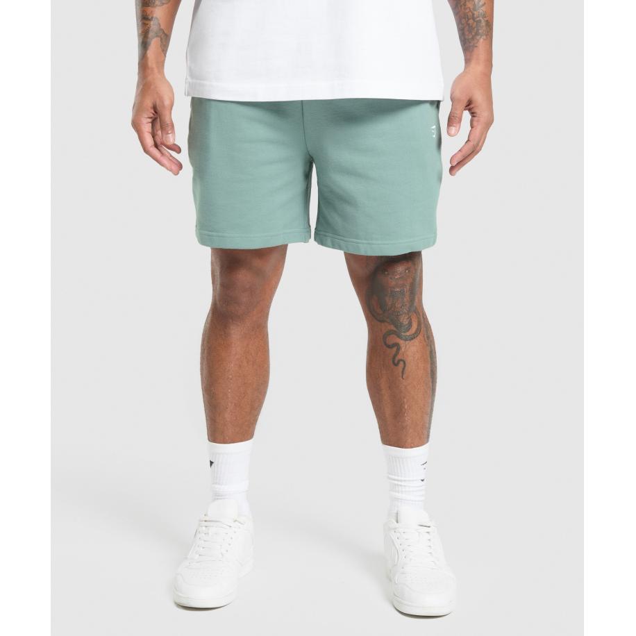 Gymshark Rest Day Essentials Shorts Celeste Blue Blauw