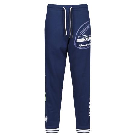 Recovered Recovered Sportbroek NFL Seahawks Emerald City navy / royal blue/koningsblauw / wit