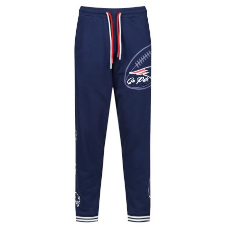 Recovered Recovered Sportbroek NFL Patriots Go Pats navy / vuurrood / wit