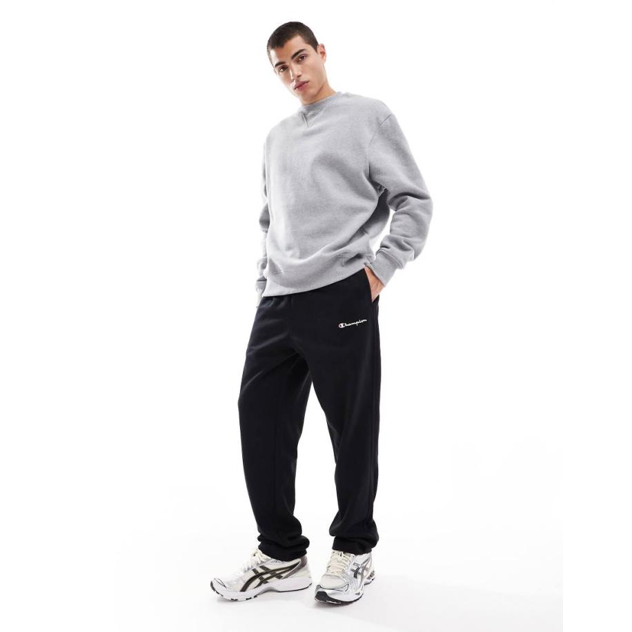 Champion - Legacy - Joggingbroek met rechte zoom in zwart Zwart