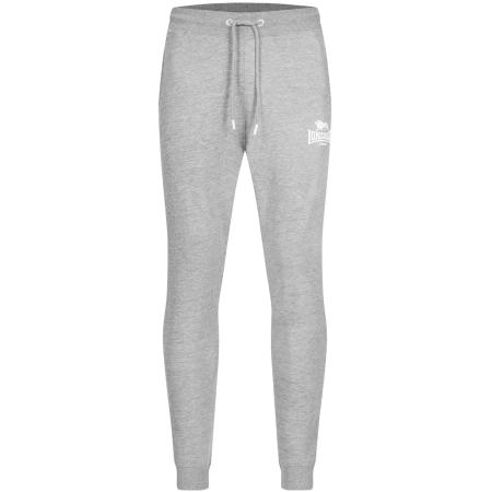 LONSDALE Sportbroek PILSDON grijs / lichtgrijs / wit