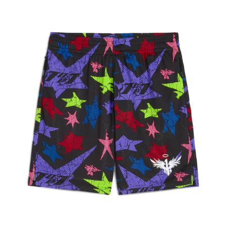 Puma PUMA Sportbroek LaMelo Star Vision neongroen / violetblauw / pink / zwart