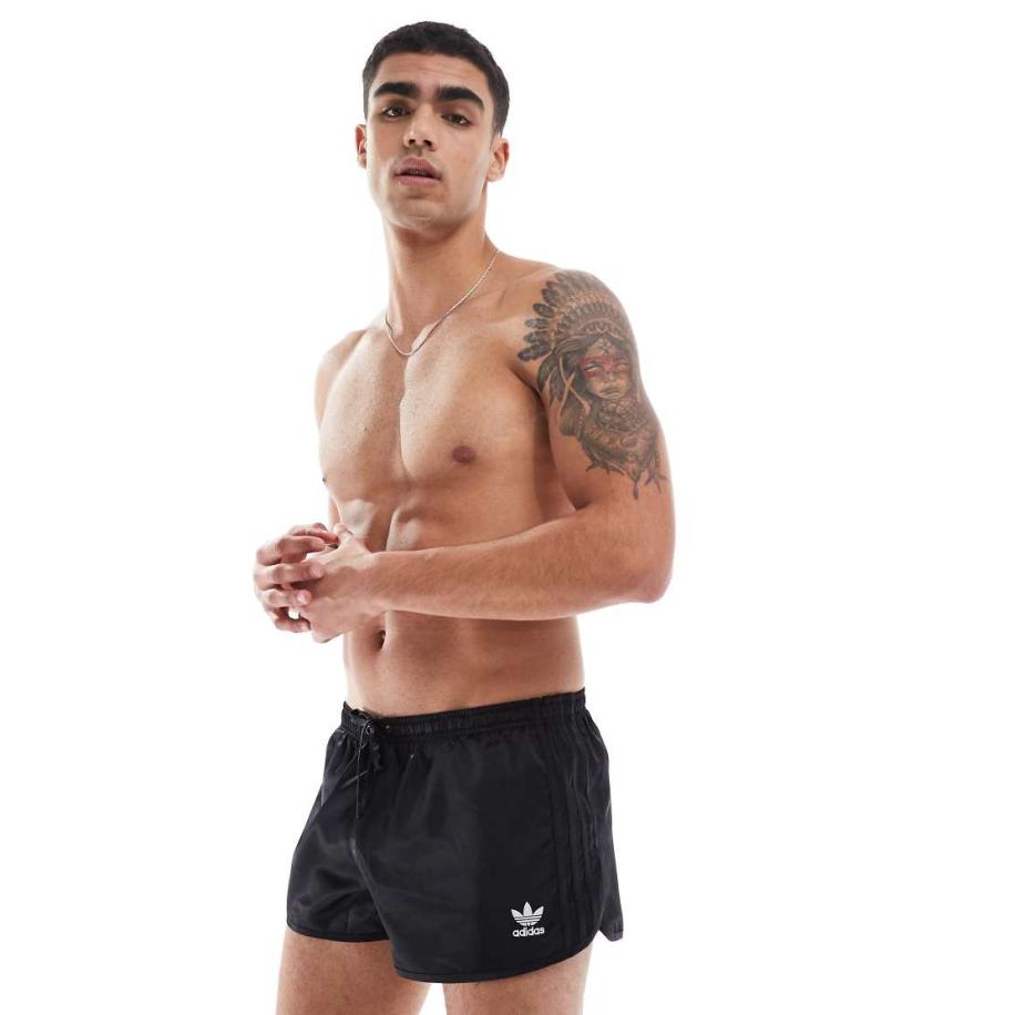 adidas - Zwemmen - Zwemshort van 3 inch in zwart Zwart