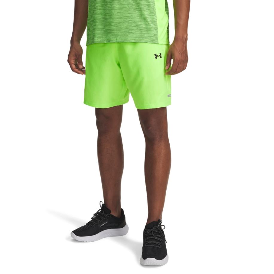 Under Armour Tech™ Utility Herenshorts 21 cm Hyper Groente / Zwart L Groen