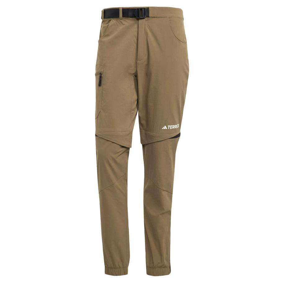 Adidas ADIDAS TERREX Outdoorbroek Utilitas olijfgroen / wit -