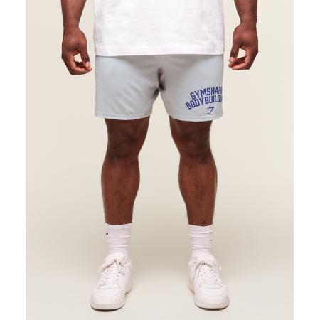 Gymshark Olympic Bar 7 Shorts Metal Grey