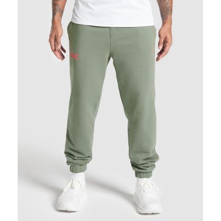Gymshark Running Graphic Joggers Unit Green