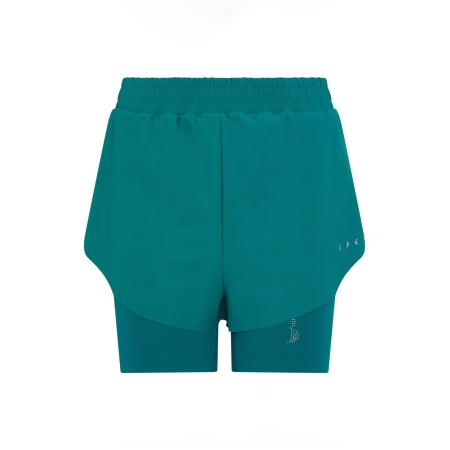 Born Living Yoga Born Living Yoga Sportbroek Bikila lichtgrijs / jade groen