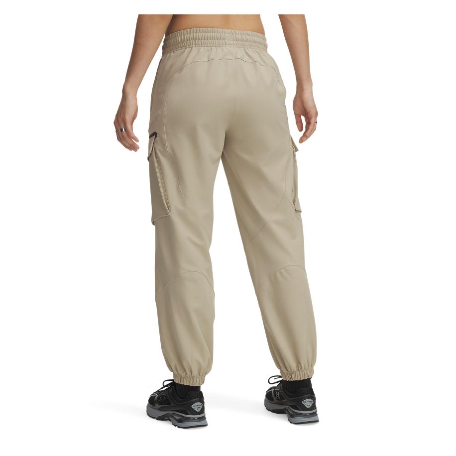 Under Armour UNDER ARMOUR Sportbroek Unstoppable cappuccino / zwart -