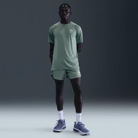 Nike Stride 'Eliud Kipchoge' Dri-FIT hardloopshorts met binnenbroek voor heren (13 cm) - Grijs
