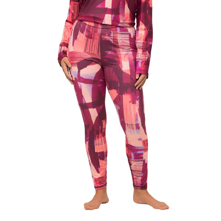 Ulla Popken Ulla Popken Sportbroek rood gemêleerd -