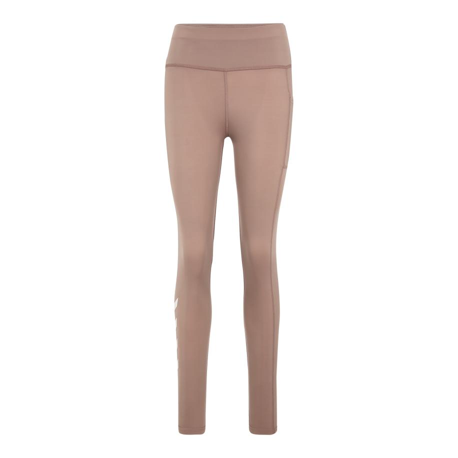 Hummel Hummel Sportbroek Tola lichtbruin / wit -