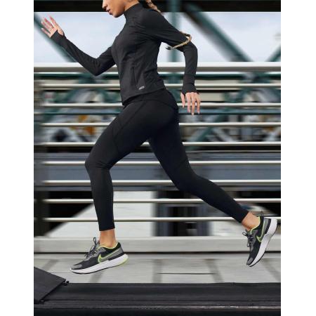 ASOS 4505 Icon Hardlooplegging met gestrikte taille en zak-Zwart