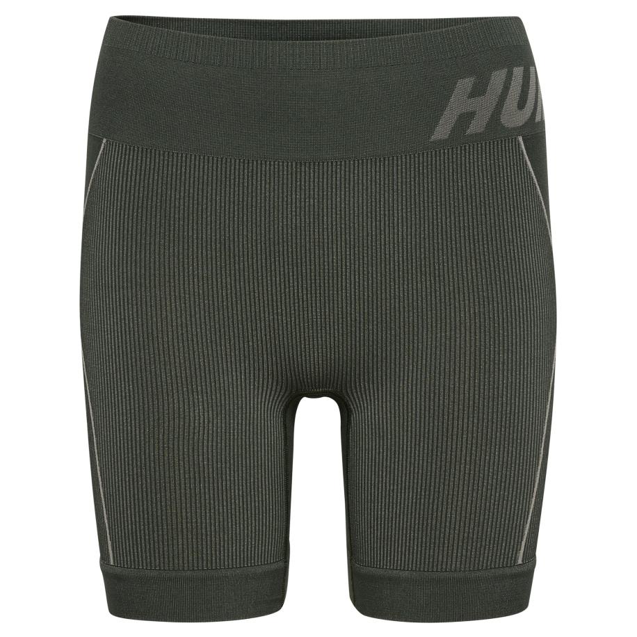 Hummel Hummel Sportbroek CHRISTEL grijs gemêleerd / donkergroen -