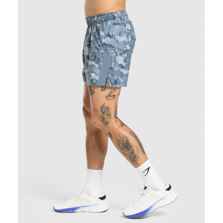 Gymshark Sport 5 Shorts Denim Grey/Iron Blue