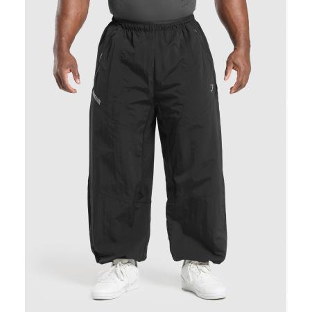 Gymshark Parachute Pants Black