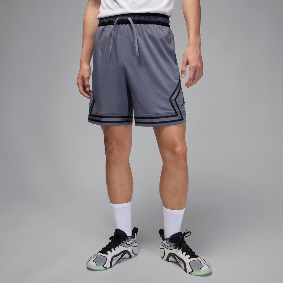 Jordan Sport Diamond herenshorts van mesh met Dri-FIT - Grijs Grijs