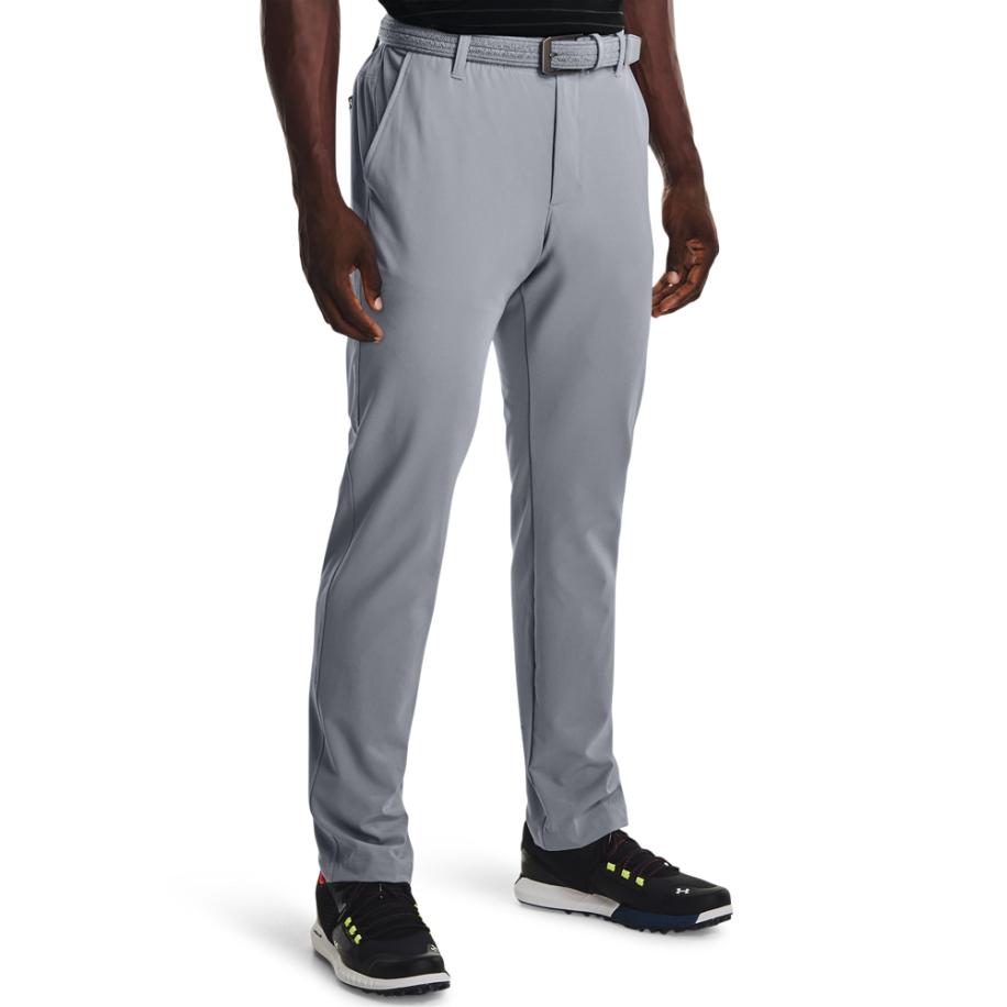 Under Armour Drive Tapered-broek voor heren Staal / Halo Grijs 34/32 Grijs