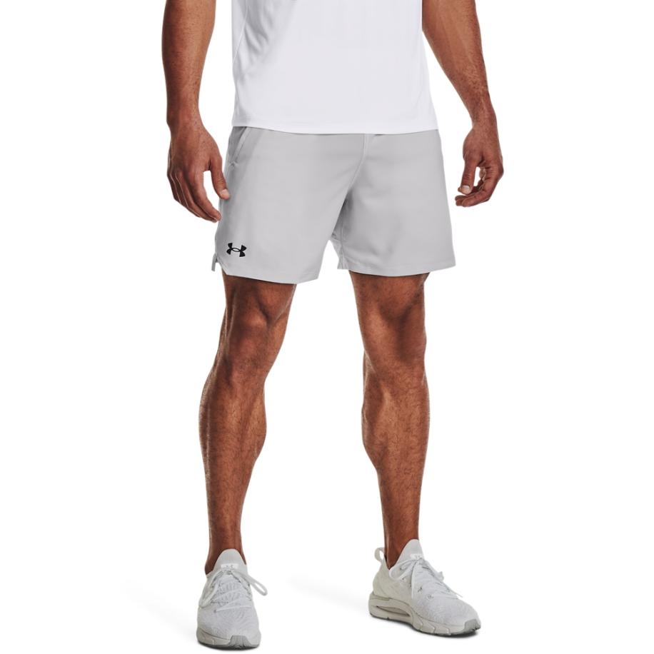 Under Armour Vanish Woven 15 cm shorts voor heren Halo Grijs / Zwart XL Grijs