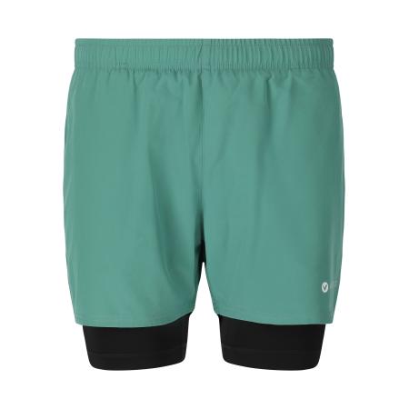 Virtus Virtus Sportbroek Zayne groen gemêleerd