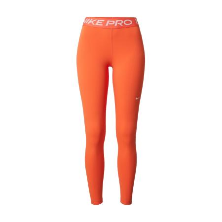 Nike NIKE Sportbroek Pro oranje / wit