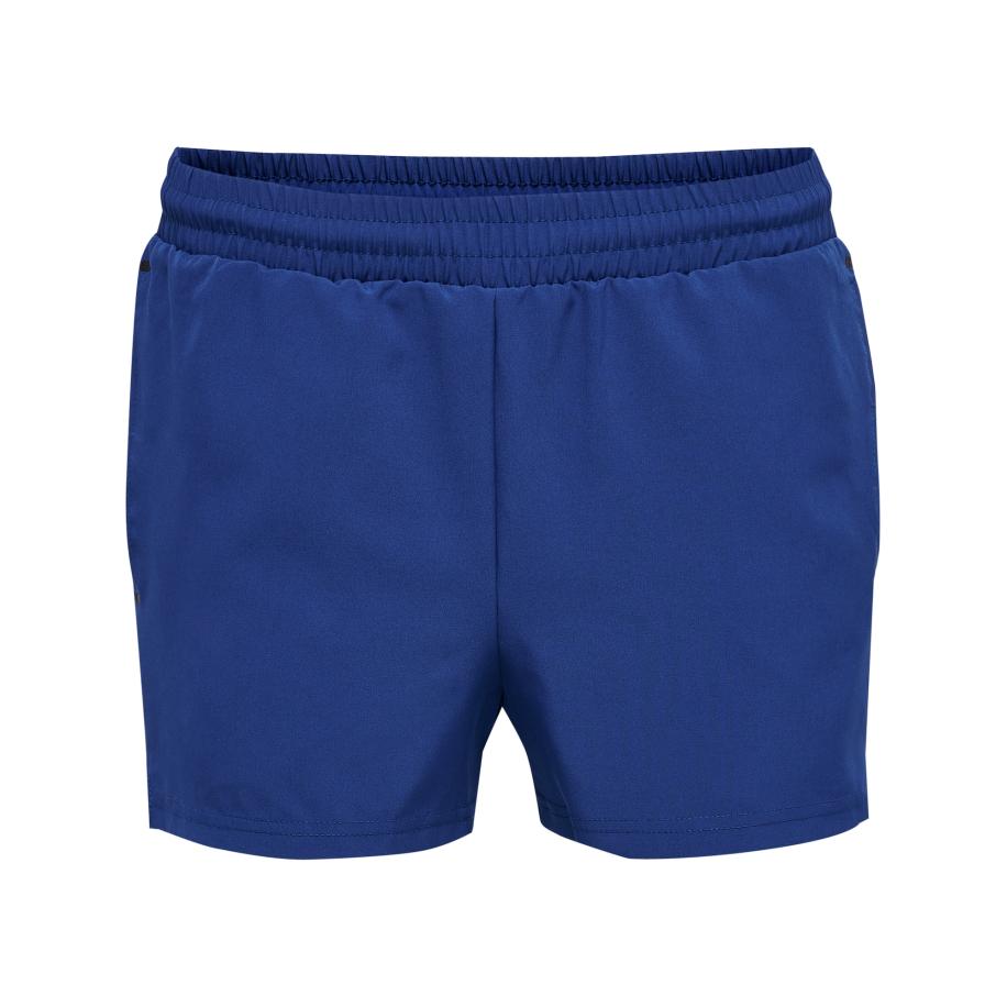 Hummel Hummel Sportbroek Move donkerblauw / zilvergrijs / wit -