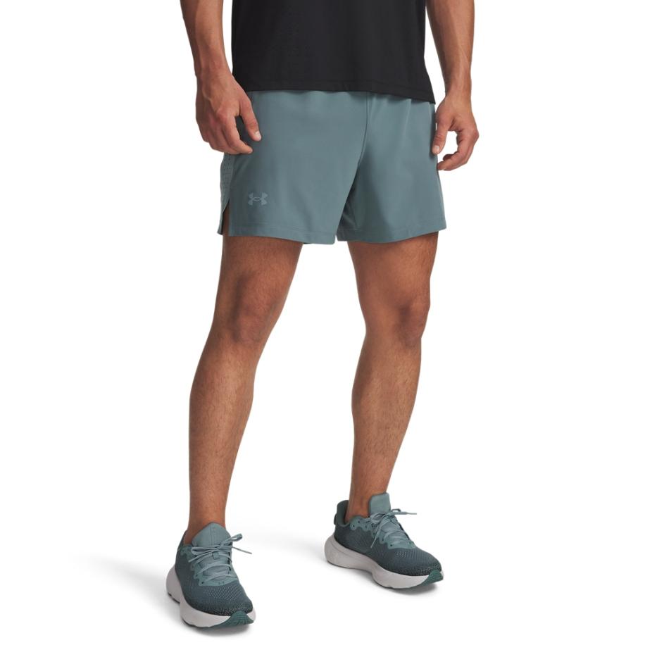 Under Armour Launch Pro Herenshorts 13 cm Jasper Blauw / Serpentine / Reflecterend M Blauw