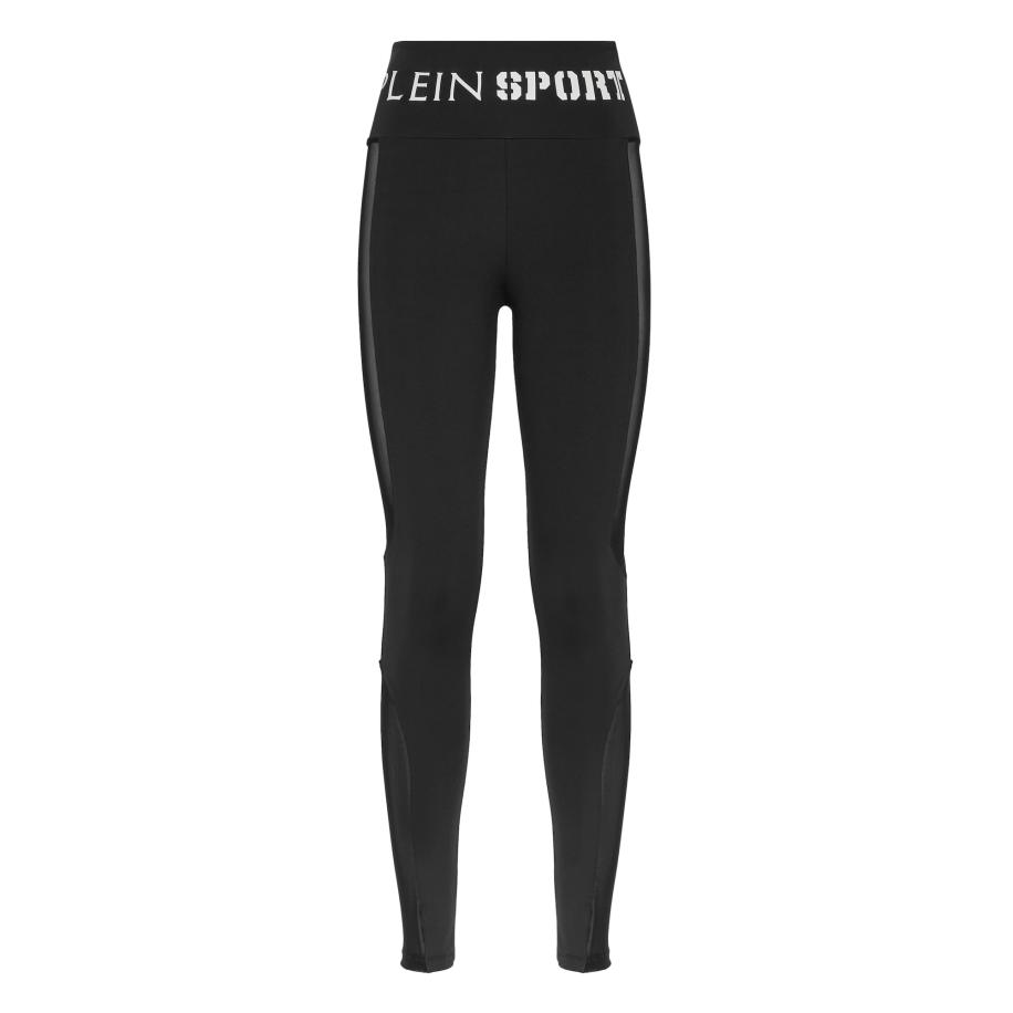 Plein Sport Plein Sport Sportbroek zwart / wit -