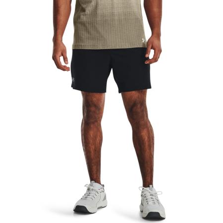 Under Armour Vanish Woven Herenshorts 15 cm Zwart / Pitch Grijs XS