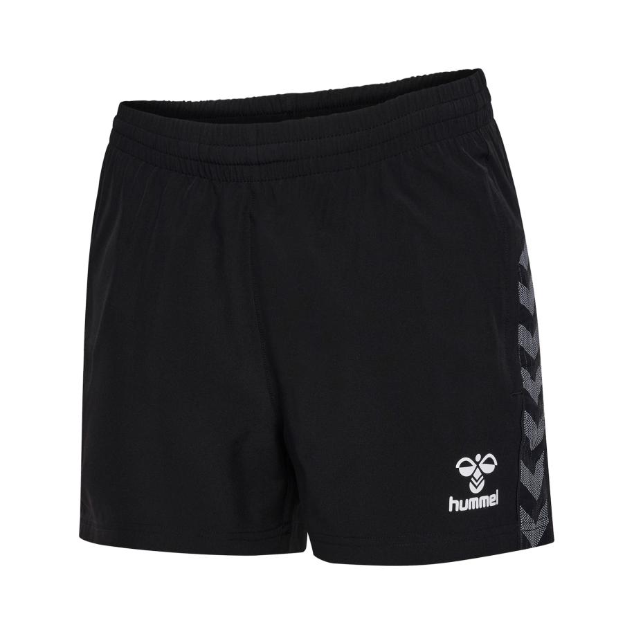 Hummel Hummel Sportbroek grijs / zwart / wit -