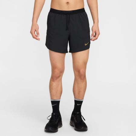 Nike x Jakob Dri-FIT hardloopshorts met binnenbroek voor heren (13 cm) - Zwart