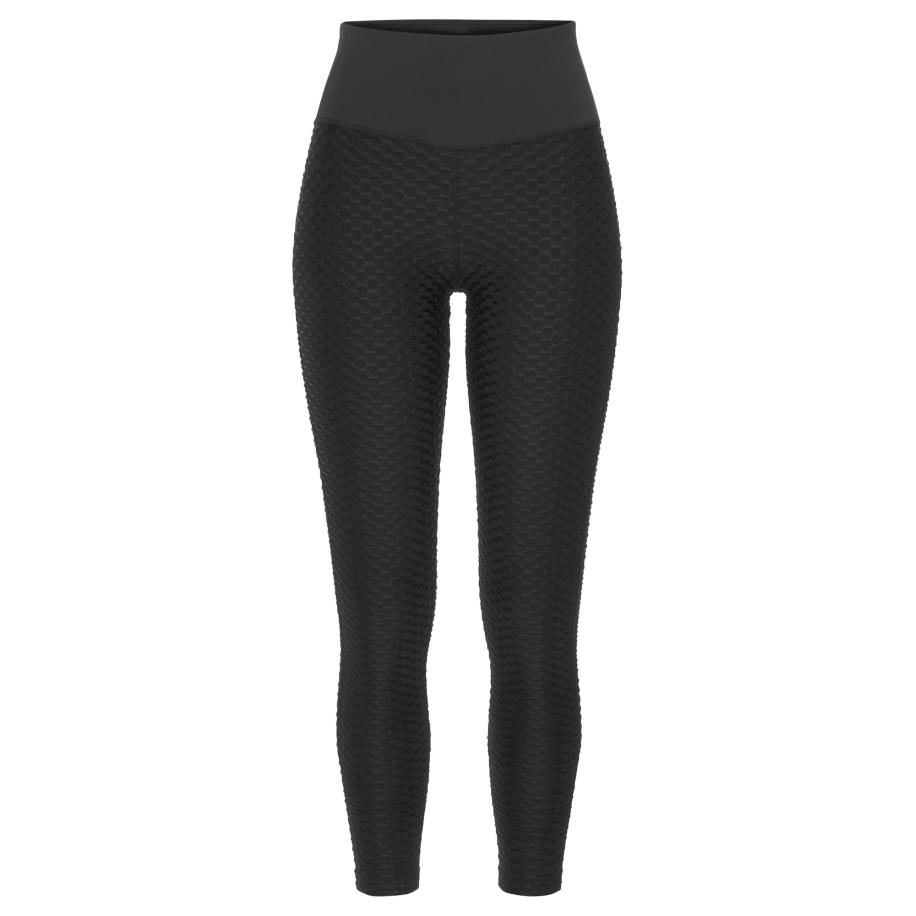 Lascana LASCANA ACTIVE Sportbroek zwart / wit -