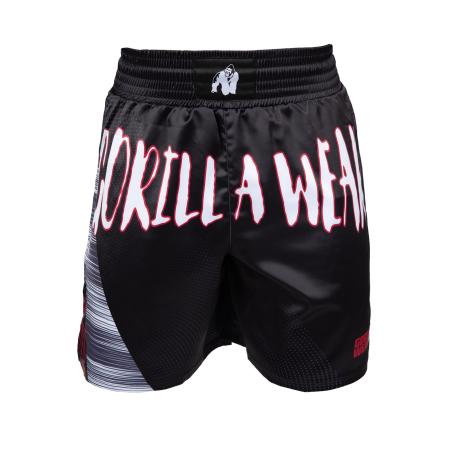 Gorilla Wear Gorilla Wear Sportbroek Clayton bloedrood / zwart / wit