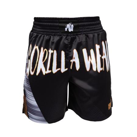 Gorilla Wear Gorilla Wear Sportbroek Clayton geel / zwart / wit