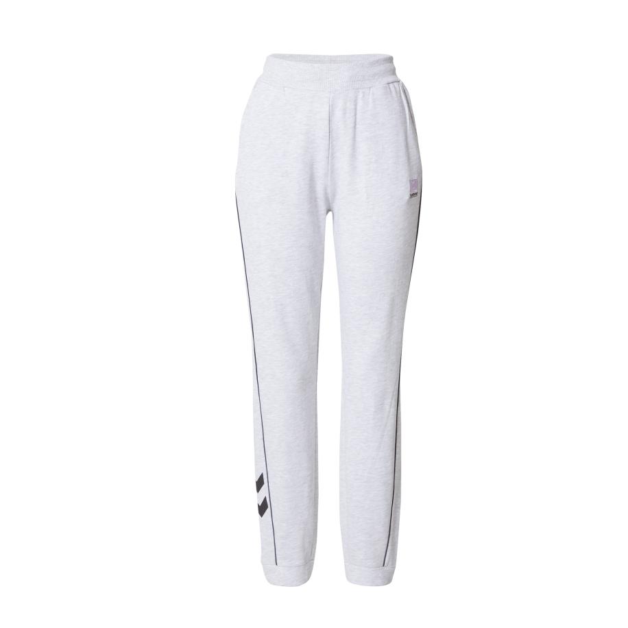 Hummel Hummel Sportbroek grijs gemêleerd / lichtlila / zwart -