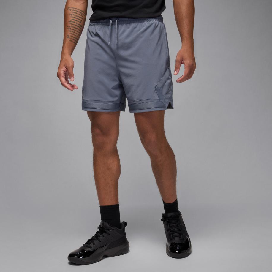 Jordan Sport geweven Diamond herenshorts met Dri-FIT - Grijs Grijs