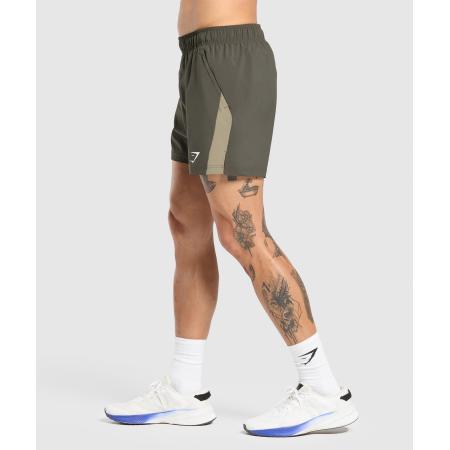 Gymshark Sport 5 Shorts Strength Green/Utility Green