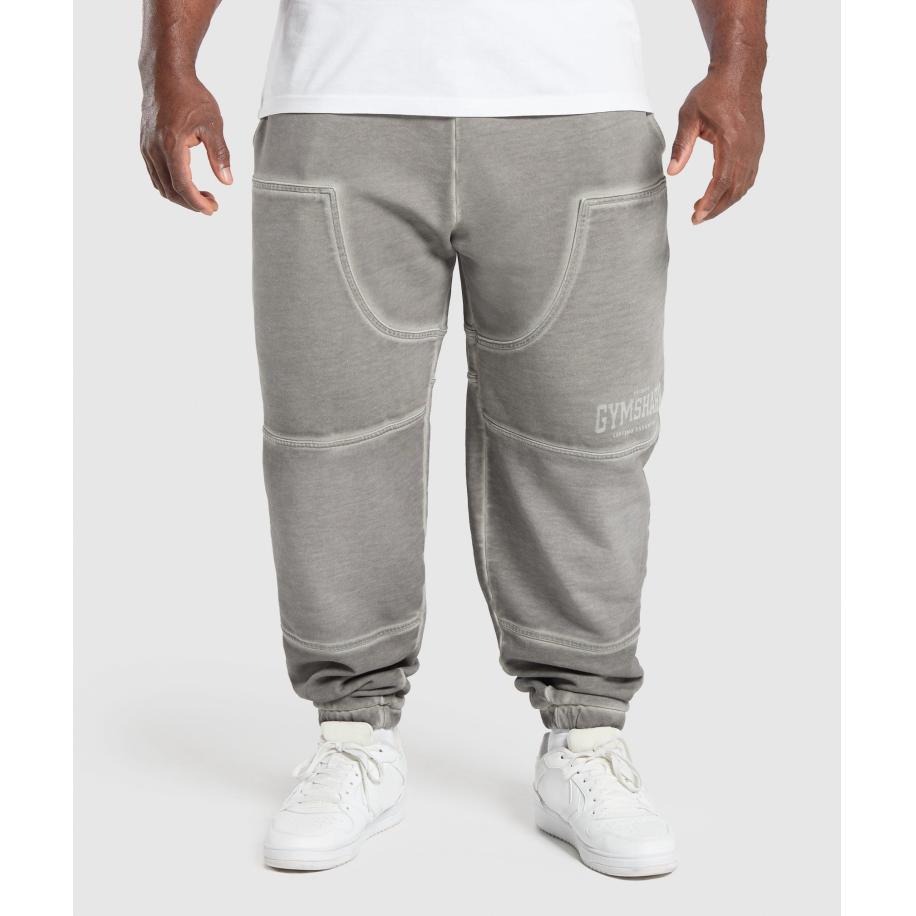 Gymshark Heavyweight Joggers Metal Grey/ Asphalt Grey Grijs