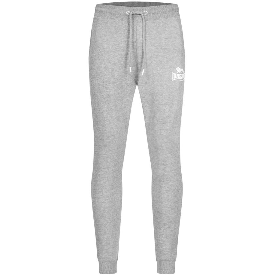LONSDALE Sportbroek PILSDON grijs / lichtgrijs / wit Grijs